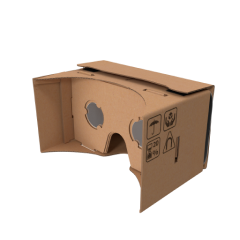 Watch VR-panoramas via smartphone or Google cardboard optical head-mounted display