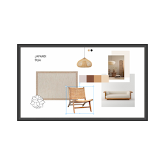 Make a moodboard in Planoplan and present the idea of ​​the design project to the customer