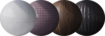 Configuring a stone-textured material in Planoplan